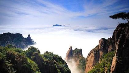 三清山: 松筠不锁神仙境, 看遍漫山杜鹃红