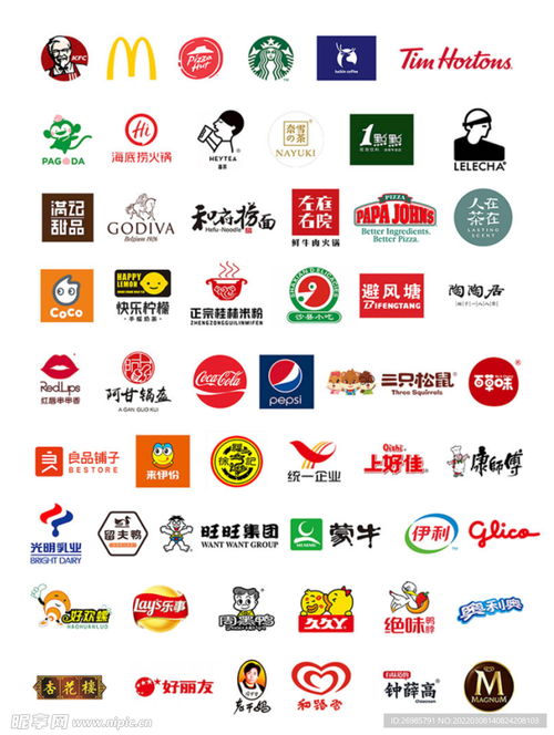 品牌logo餐饮食品设计图